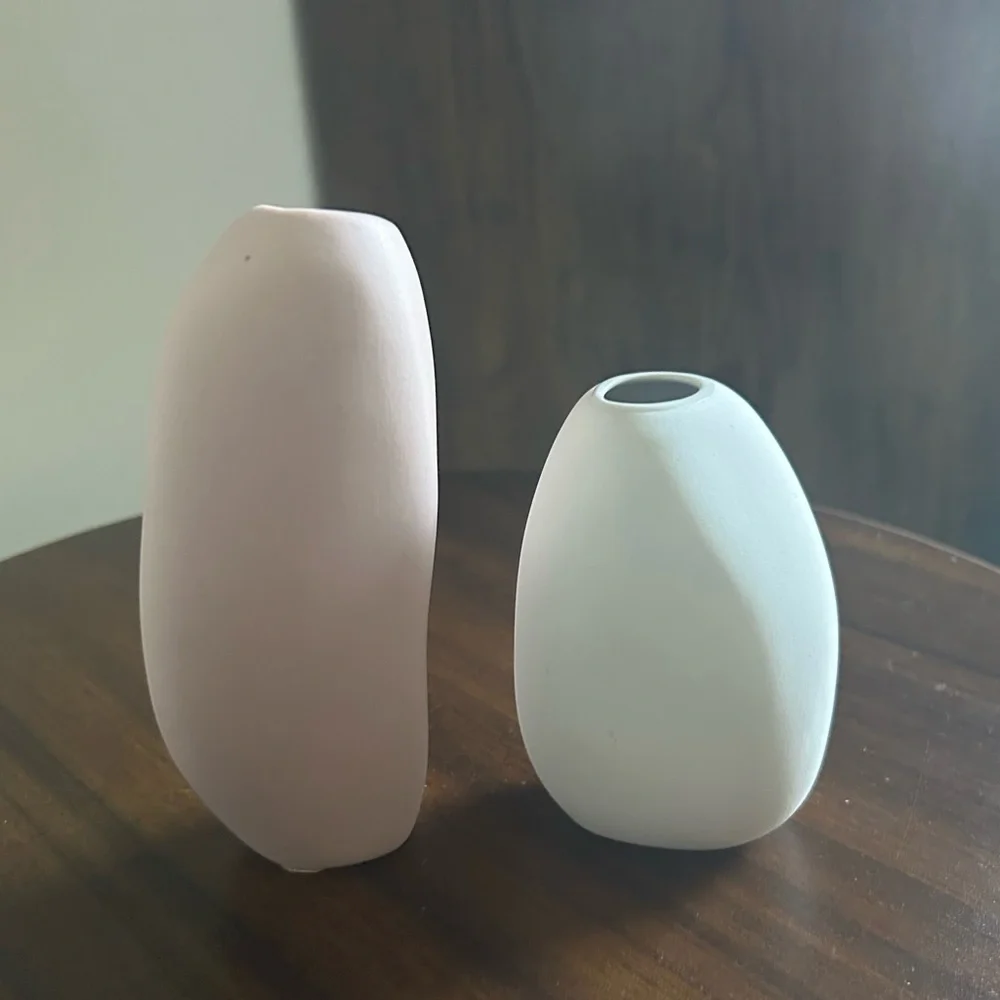 West Elm Blush and Ivory Bud Vases!